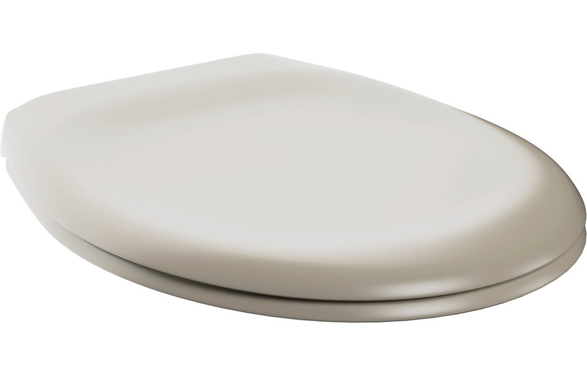 Prystine Teti Soft Close Toilet Seat - Matt Latte - PRIS106372 - TAP 'N' SHOWER