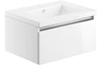 Prystine Naperville 1 Tap Hole Basin 615mm - White - PRIS104708 - TAP 'N' SHOWER