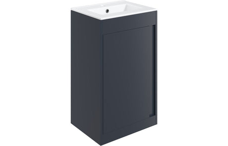 Prystine Pasadena Floor Standing Unit Inc. Basin 510mm - Matt Indigo Blue - PRIS105313 - TAP 'N' SHOWER