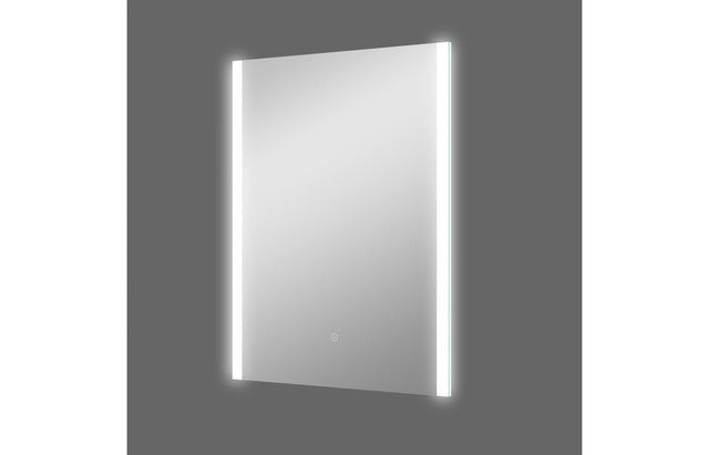 Prystine Pompano Round Front - Lit LED Mirror 600mm - PRIS106245 - TAP 'N' SHOWER