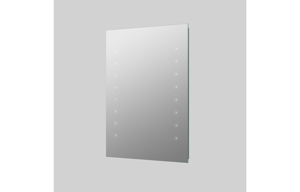 Prystine Everett Rectangle Battery - Operated LED Mirror 500 x 700mm - PRIS106249 - TAP 'N' SHOWER