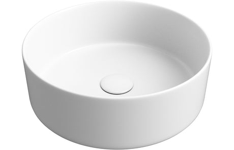 Prystine Weymouth Pop Up Basin Waste - Matt White - PRIS105041 - TAP 'N' SHOWER
