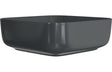 Prystine Weymouth Prystine Weymouth 400mm Ceramic Square Washbowl Inc Waste - Matt Black - PRIS104930 - TAP 'N' SHOWER