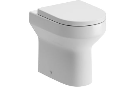 Prystine Owston Back To Wall Toilet & Soft Close Seat - Comfort Heigh - PRIS101517 - TAP 'N' SHOWER