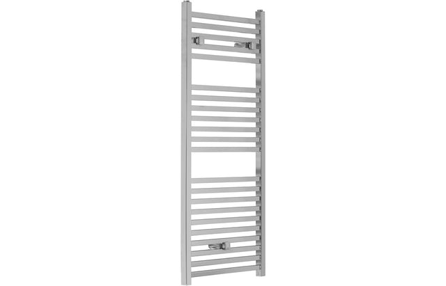 Prystine Peoria 30mm Square Ladder Radiator 500 x 1110mm - Chrome - PRIS102986 - TAP 'N' SHOWER