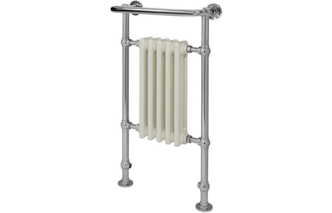 Prystine Rochester Traditional Radiator 538 x965mm - White - PRIS103009 - TAP 'N' SHOWER