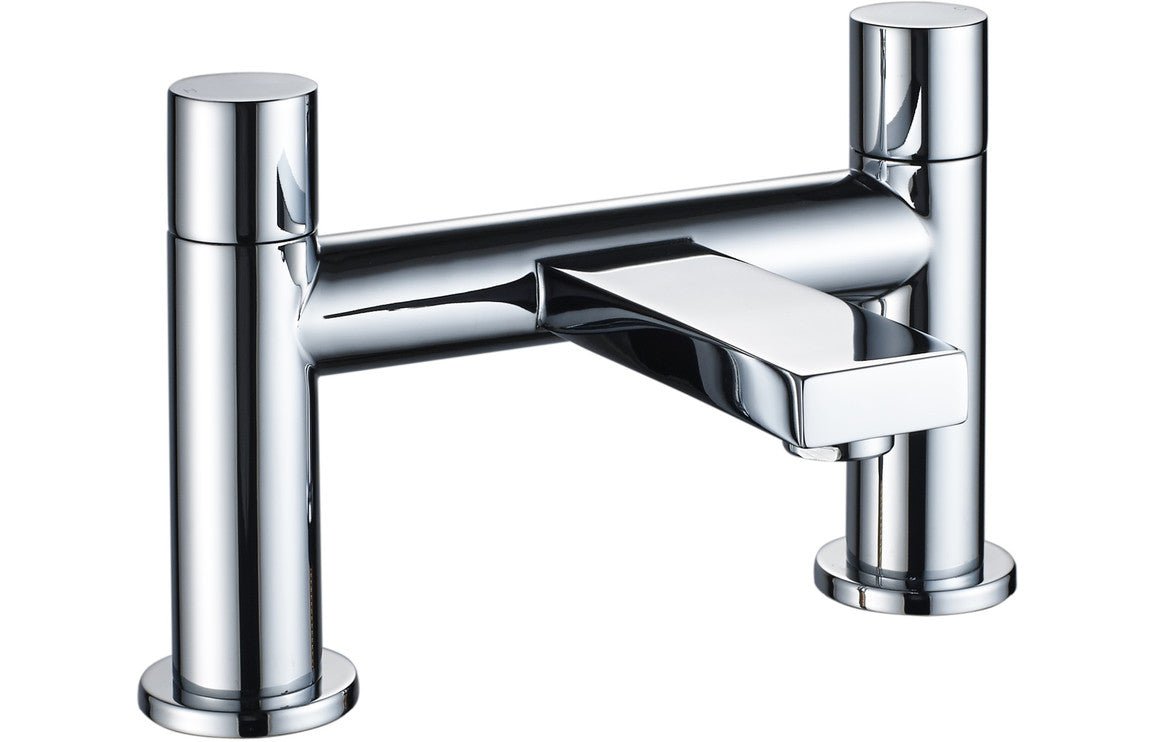 Stylish Chrome Bath Filler Tap - Prystine Atlanta - TAP 'N' SHOWER