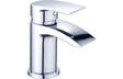 Chroe Small Basin Mixer Tap For Cloakroom with Click Clack Waste - Prystine Wichita - TAP 'N' SHOWER