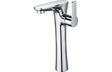 Chrome Designer Chrome Tall Mono Basin Mixer Tap - Prystine Columbus - TAP 'N' SHOWER