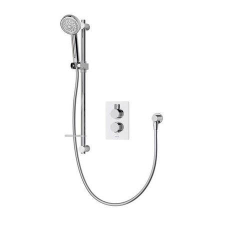 Aqualisa Dream Concealed Thermostatic Mixer Single Outlet with Adj Kit Round - Chrome - DRMDCV1.AD.RND - TAP 'N' SHOWER