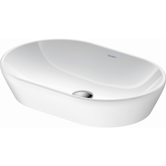 Duravit D - Neo Ceramic Vessel Basin 600mm Wide - White High Gloss - 2372600070 - TAP 'N' SHOWER