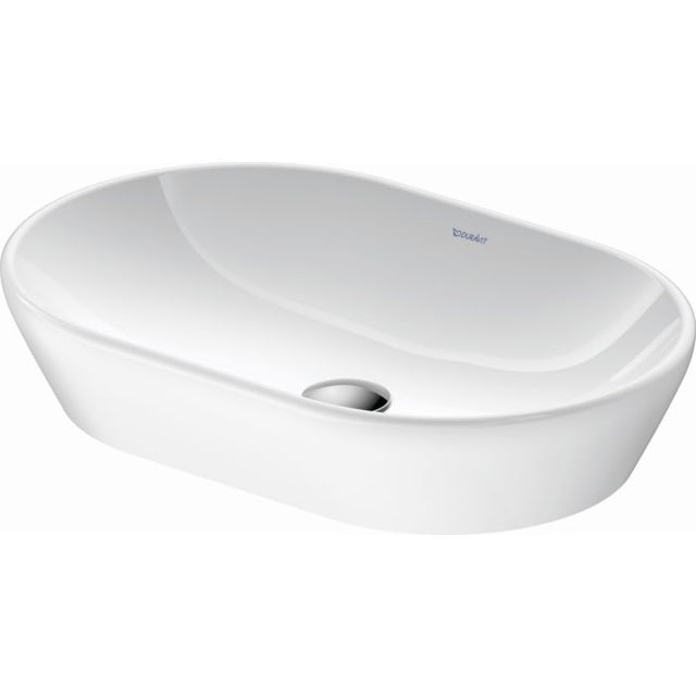 Duravit D - Neo Ceramic Vessel Basin 600mm Wide - White High Gloss - 2372600070 - TAP 'N' SHOWER