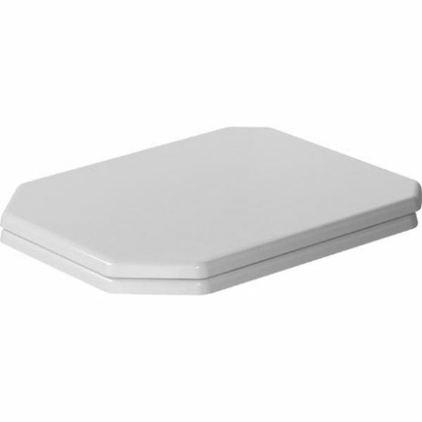 Duravit Series 1930 Soft Close Toilet Seat and Cover 367 x 437 x 36mm - White - 0064890000 - TAP 'N' SHOWER