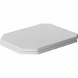 Duravit Series 1930 Soft Close Toilet Seat and Cover 367 x 437 x 36mm - White - 0064890000 - TAP 'N' SHOWER