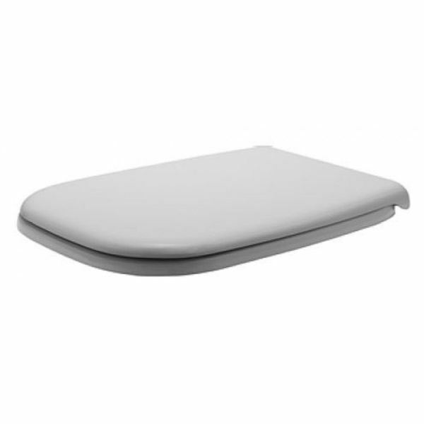 Duravit D - Code Soft Close Compact Toilet Seat and Cover 350 x 438 x 40mm - White - 0067390000 - TAP 'N' SHOWER