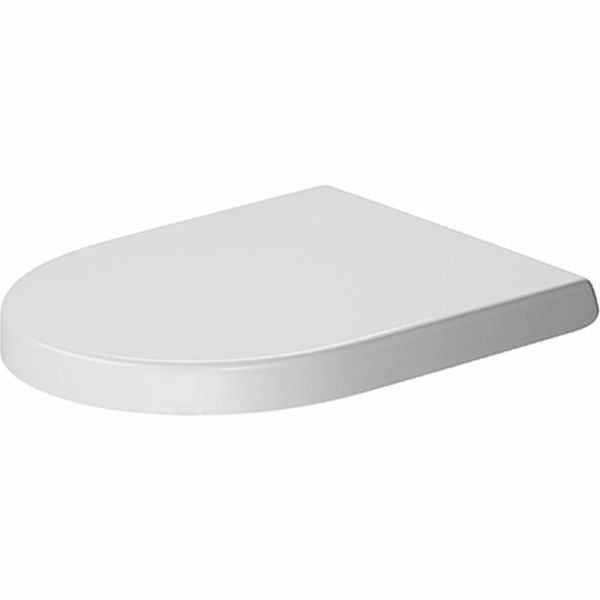 Duravit Stark 2 Soft Close Toilet Seat and Cover 370mm x 431mm x 43mm - White - 0069890000 - TAP 'N' SHOWER