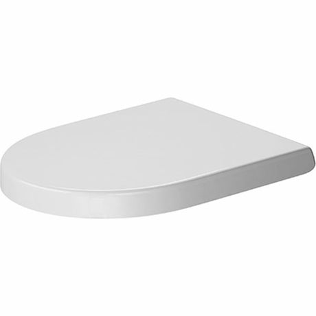 Duravit Stark 2 Soft Close Toilet Seat and Cover 370mm x 431mm x 43mm - White - 0069890000 - TAP 'N' SHOWER