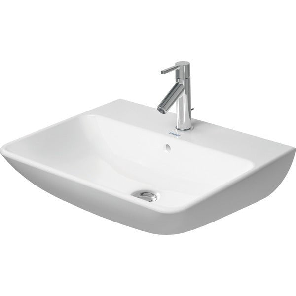 Duravit ME by Starck 600mm 1 TH Washbasin - White - 2335600000 - TAP 'N' SHOWER
