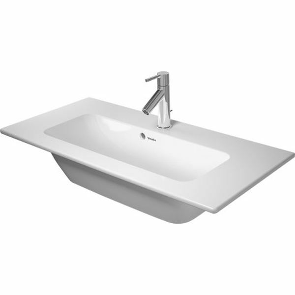 Duravit ME by Starck 1 Tap Hole Furniture Basin 830mm Wide - White - 2342830000 - TAP 'N' SHOWER