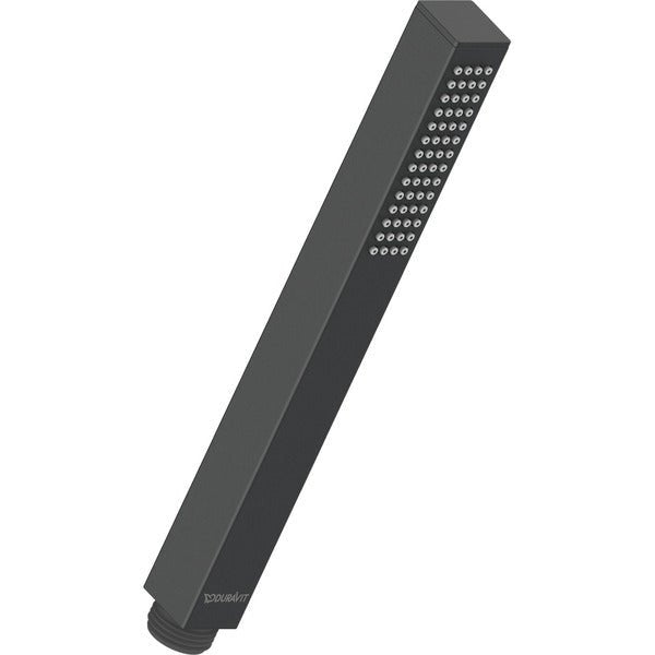 Duravit Stick Hand Shower with Silicone Nozzles - Matt Black - UV0640002046 - TAP 'N' SHOWER