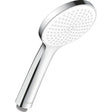 Duravit Round 120mm Hand Shower with Silicone Nozzles - Chrome - UV0652013010 - TAP 'N' SHOWER