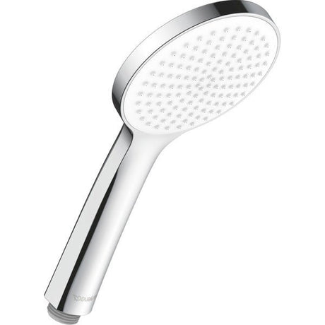 Duravit Round 120mm Hand Shower with Silicone Nozzles - Chrome - UV0652013010 - TAP 'N' SHOWER