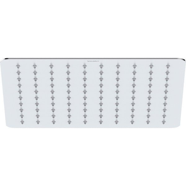 Duravit Square 300mm Showerhead with Silicone Nozzles - Chrome - UV0660031010 - TAP 'N' SHOWER