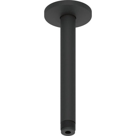 Duravit Round 200mm Ceiling Mounted Shower Arm - Matt Black - UV0670025046 - TAP 'N' SHOWER