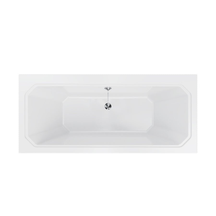 Burlington Arundel Double Ended Bath - White - E32 - TAP 'N' SHOWER