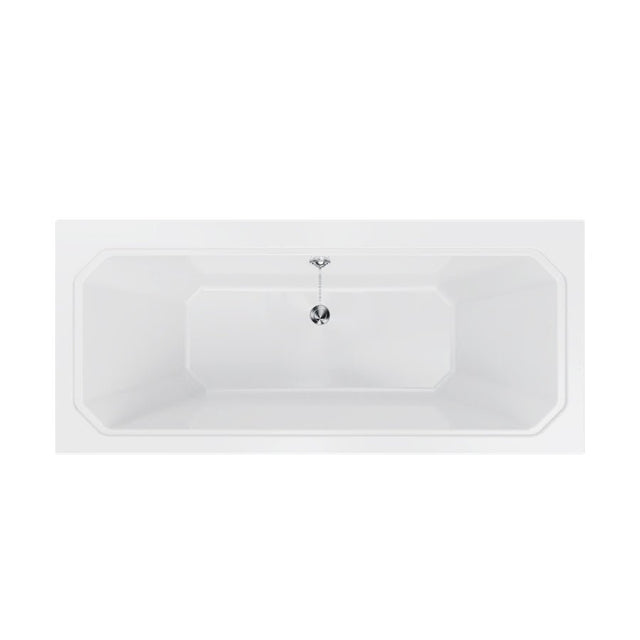 Burlington Arundel Double Ended Bath - White - E32 - TAP 'N' SHOWER
