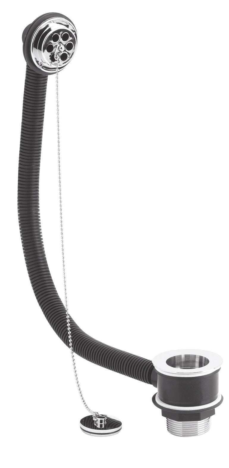 Nuie Wastes & Extras Chrome Contemporary Bath Waste - E345