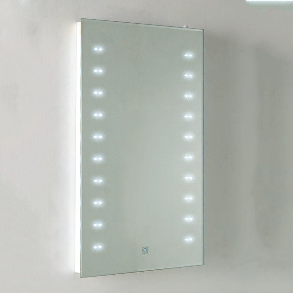 Eastbrook Mirror with LED Lights and Touch Sensor 500mm x 700mm - 56.1004 - TAP 'N' SHOWER