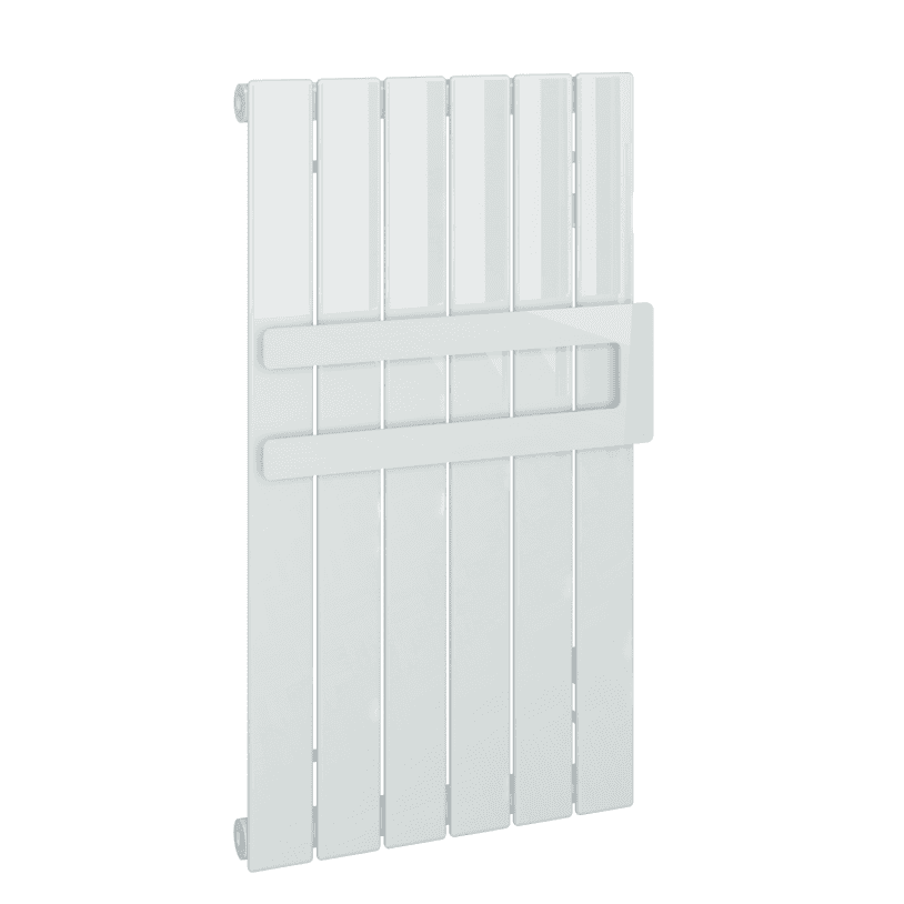 Eastbrook Addington Type10 Double Flat Style Towel Hanger 292mm - Gloss White - 91.0099 - TAP 'N' SHOWER