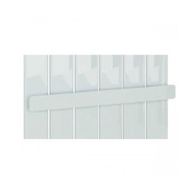 Eastbrook Addington Type10 Single Flat Style Towel Hanger 292mm - Gloss White - 91.0079 - TAP 'N' SHOWER