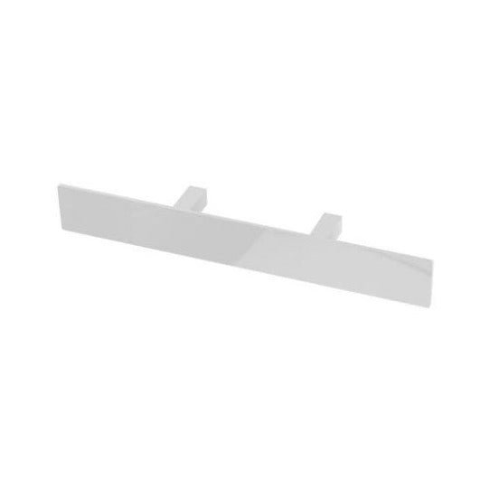 Eastbrook Addington Type10 Single Flat Style Towel Hanger 292mm - Gloss White - 91.0079 - TAP 'N' SHOWER