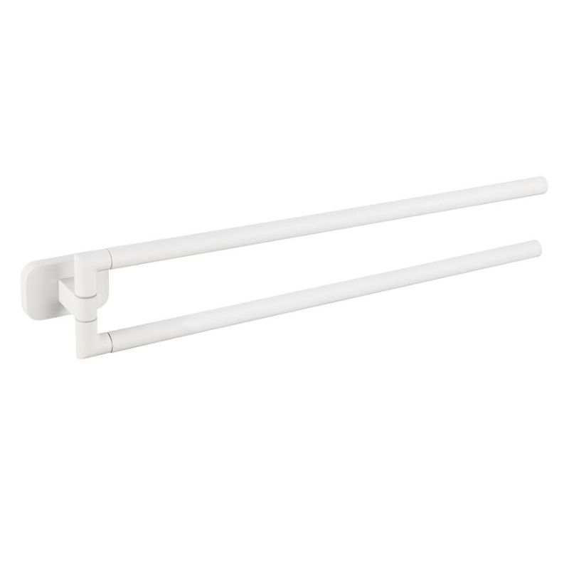 Eastbrook Asti Wall Mounted Double Split Rail - Matt White - 52.476 - TAP 'N' SHOWER