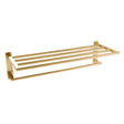 Eastbrook Asti Wall Mounted Towel Shelf - Brushed Brass - 52.457 - TAP 'N' SHOWER