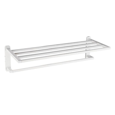 Eastbrook Asti Wall Mounted Towel Shelf - Matt White - 52.477 - TAP 'N' SHOWER