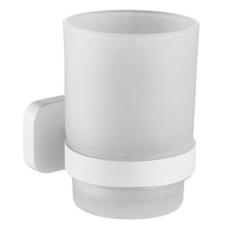 Eastbrook Asti Wall Mounted Tumbler Holder - Matt White - 52.468 - TAP 'N' SHOWER