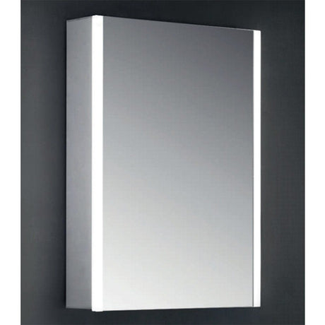 Eastbrook Caldini 1 Door Mirror Cabinet with LED Lights 350mm x 450mm - 40.0026 - TAP 'N' SHOWER