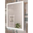 Eastbrook Cassio 1 Door Mirror Cabinet with LED Lights and Sensor 500mm x 700mm - 40.1022 - TAP 'N' SHOWER