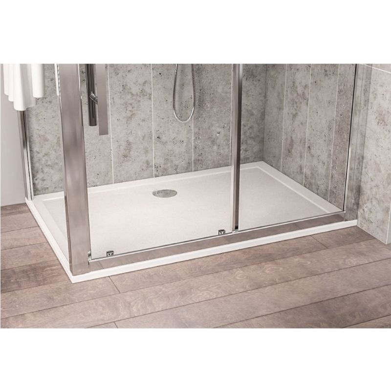 Eastbrook Corsair Anti - Slip Rectangular Shower Tray 1700mm x 800mm - White - 159.1127 - TAP 'N' SHOWER
