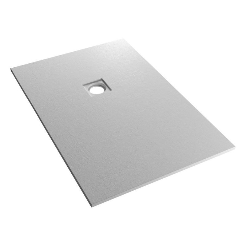 Eastbrook Crossland Slate Effect Rectangular Shower Tray 1200mm x 900mm - Grey - 159.3018 - TAP 'N' SHOWER