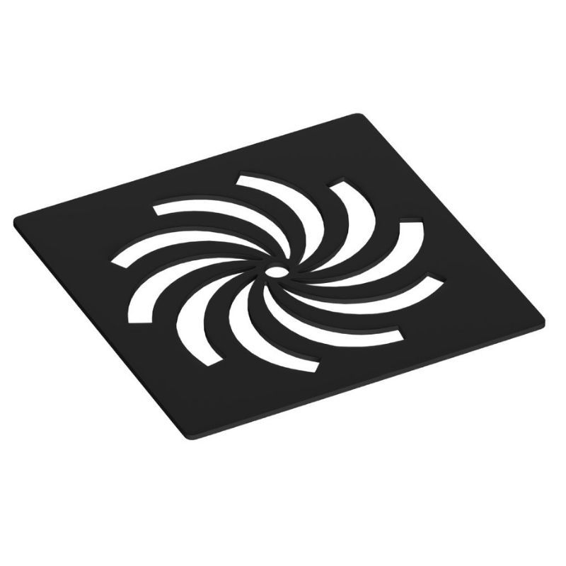 Eastbrook Crossland Shower Tray Waste Pack - Black - 159.8042 - TAP 'N' SHOWER