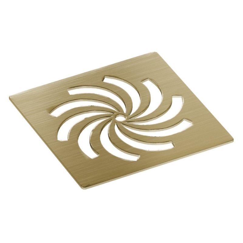 Eastbrook Crossland Shower Tray Waste Cover - Brushed Brass - 159.3104 - TAP 'N' SHOWER