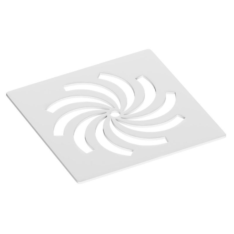 Eastbrook Crossland Shower Tray Waste Cover - White - 159.3102 - TAP 'N' SHOWER