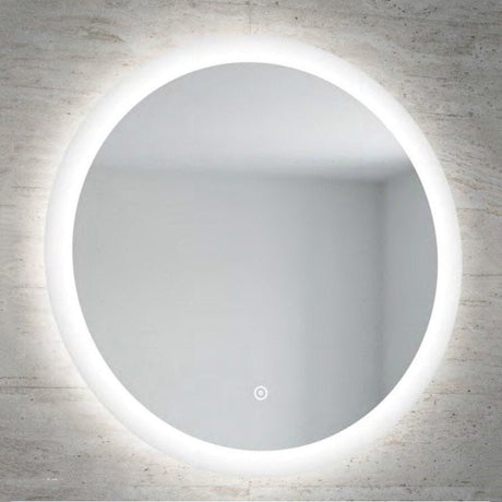 Eastbrook Ellera Round Mirror with LED Lights and Touch Sensor 580mm - 40.0036 - TAP 'N' SHOWER