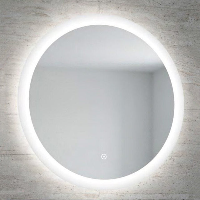 Eastbrook Ellera Round Mirror with LED Lights and Touch Sensor 620mm - 40.0037 - TAP 'N' SHOWER