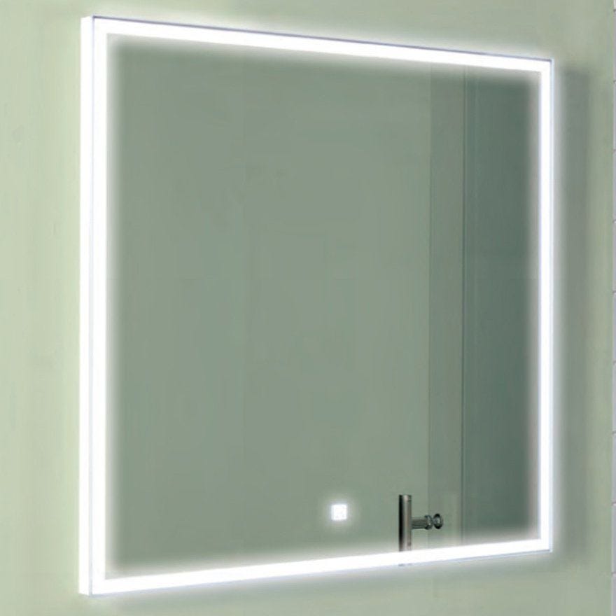 Eastbrook Esk Mirror with LED Lights and Touch Sensor 600mm x 700mm - 56.1079 - TAP 'N' SHOWER