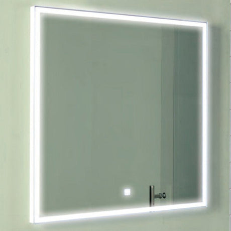 Eastbrook Esk Mirror with LED Lights and Touch Sensor 700mm x 700mm - 56.1080 - TAP 'N' SHOWER